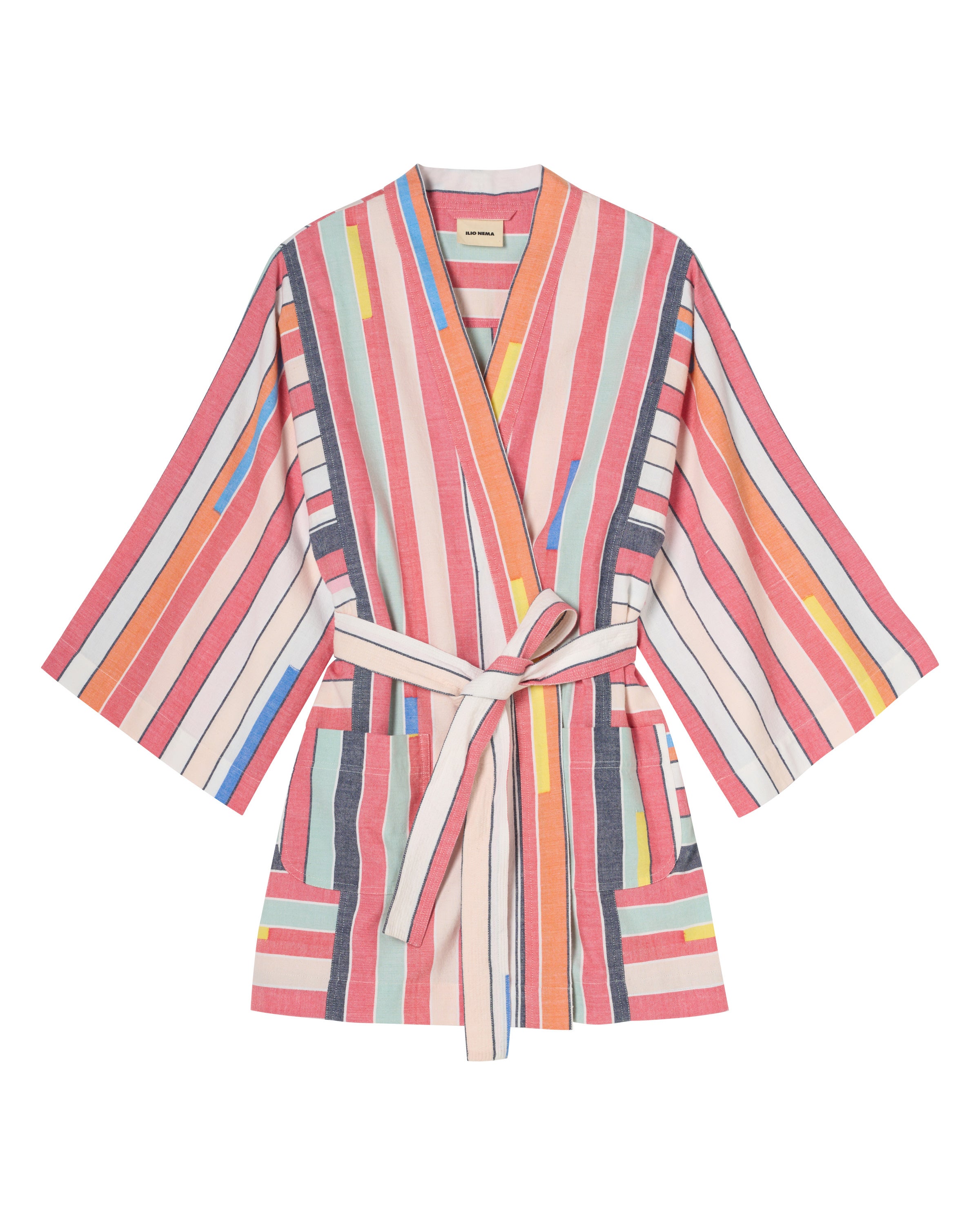Ilio Nema + Ariane Bazaar Stripe Kimono Robe