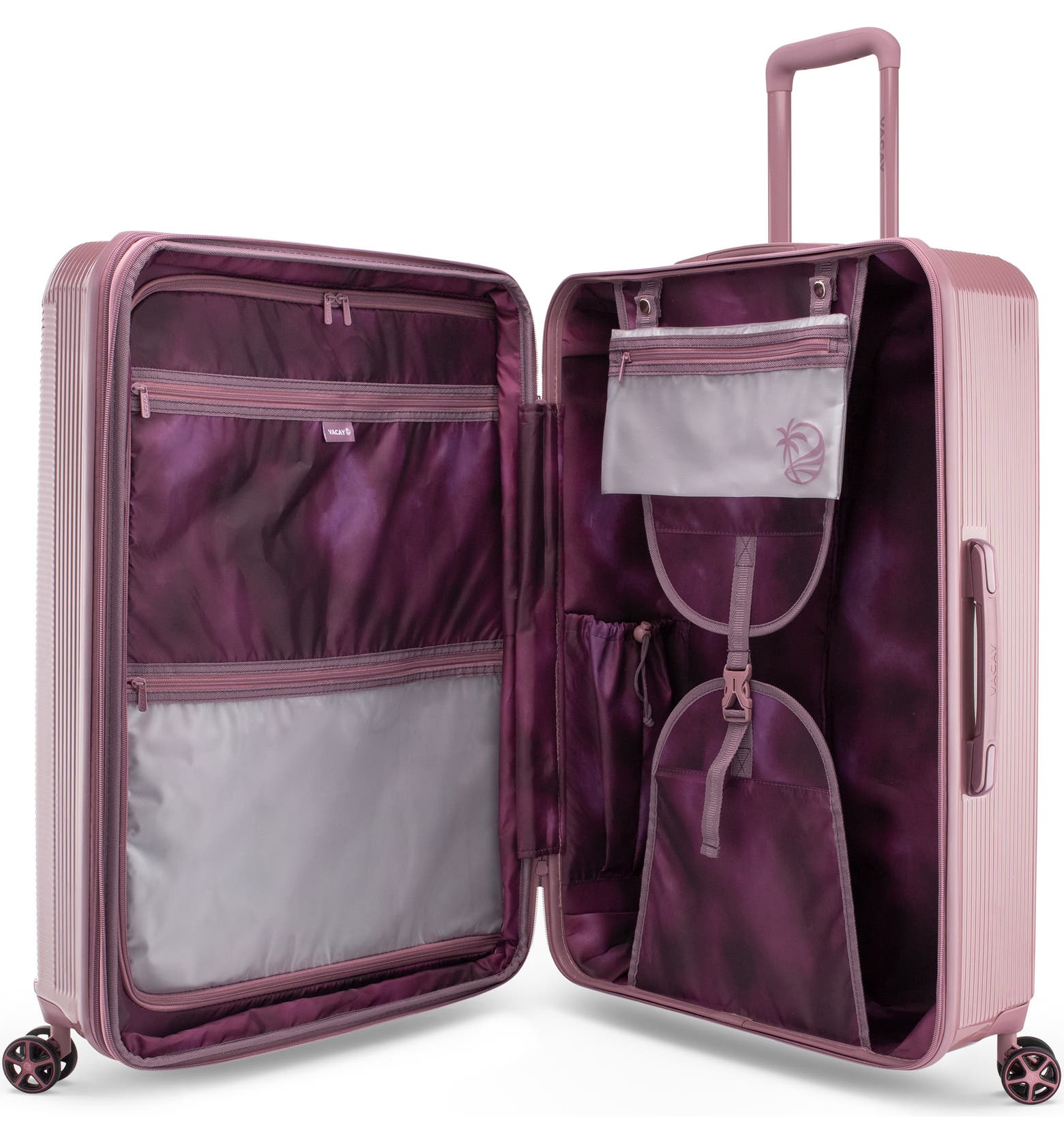 On vacay 2025 pink suitcase