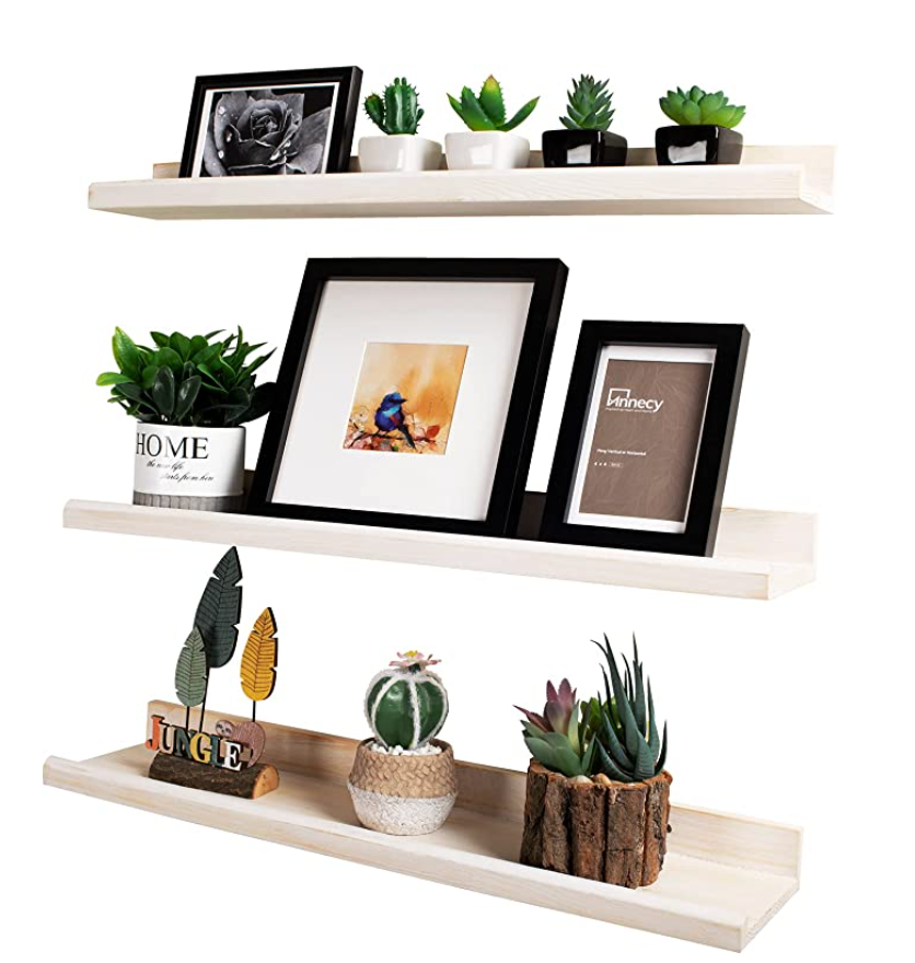 Annecy Store 24 Inch Floating Shelves For Wall Set Of 3   11216803 