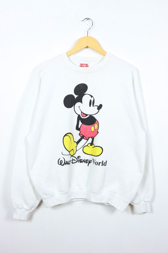 UO MRKT Vintage Walt Disney World Mickey Mouse Crewneck