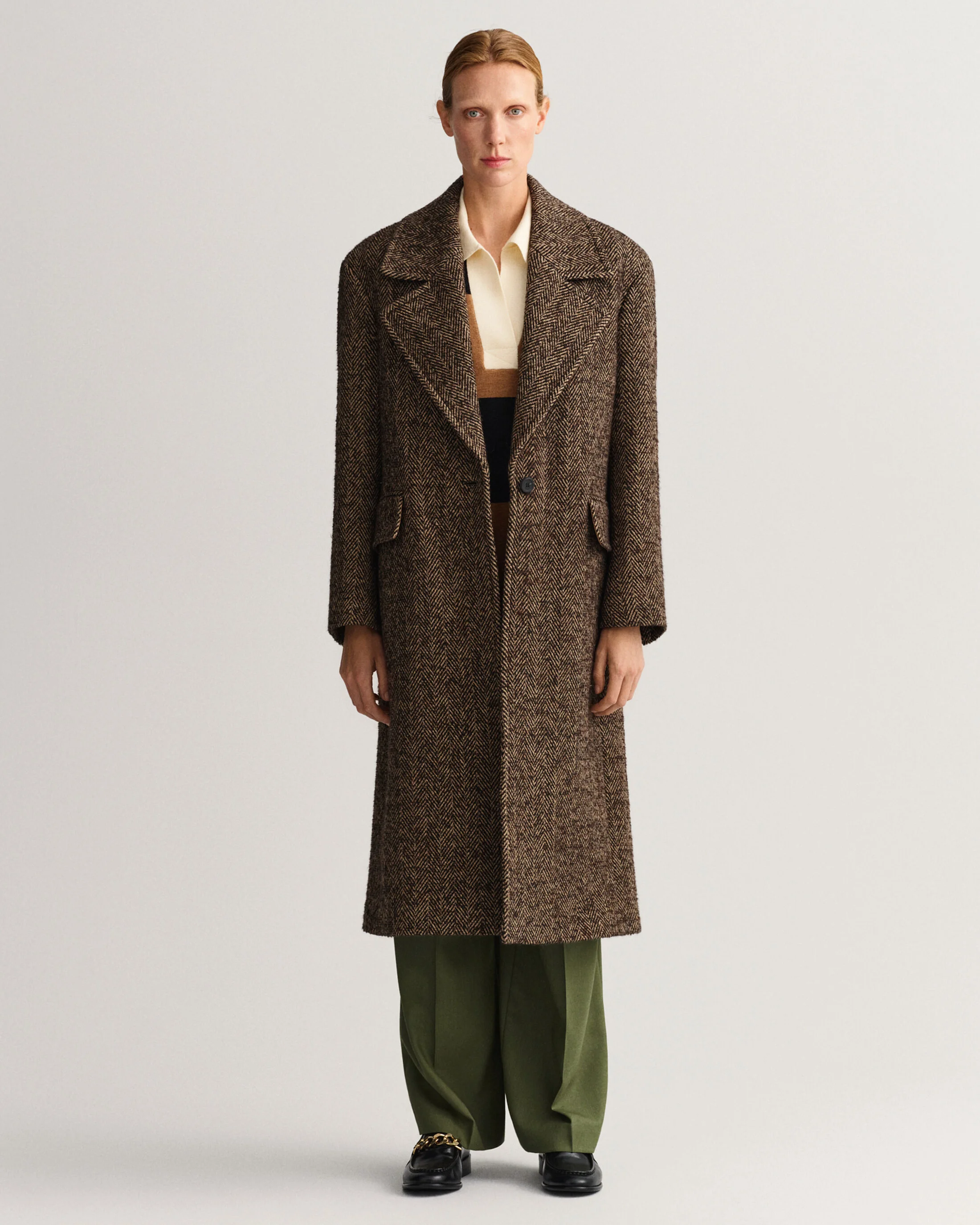 Wool Blend Tailored Coat - GANT
