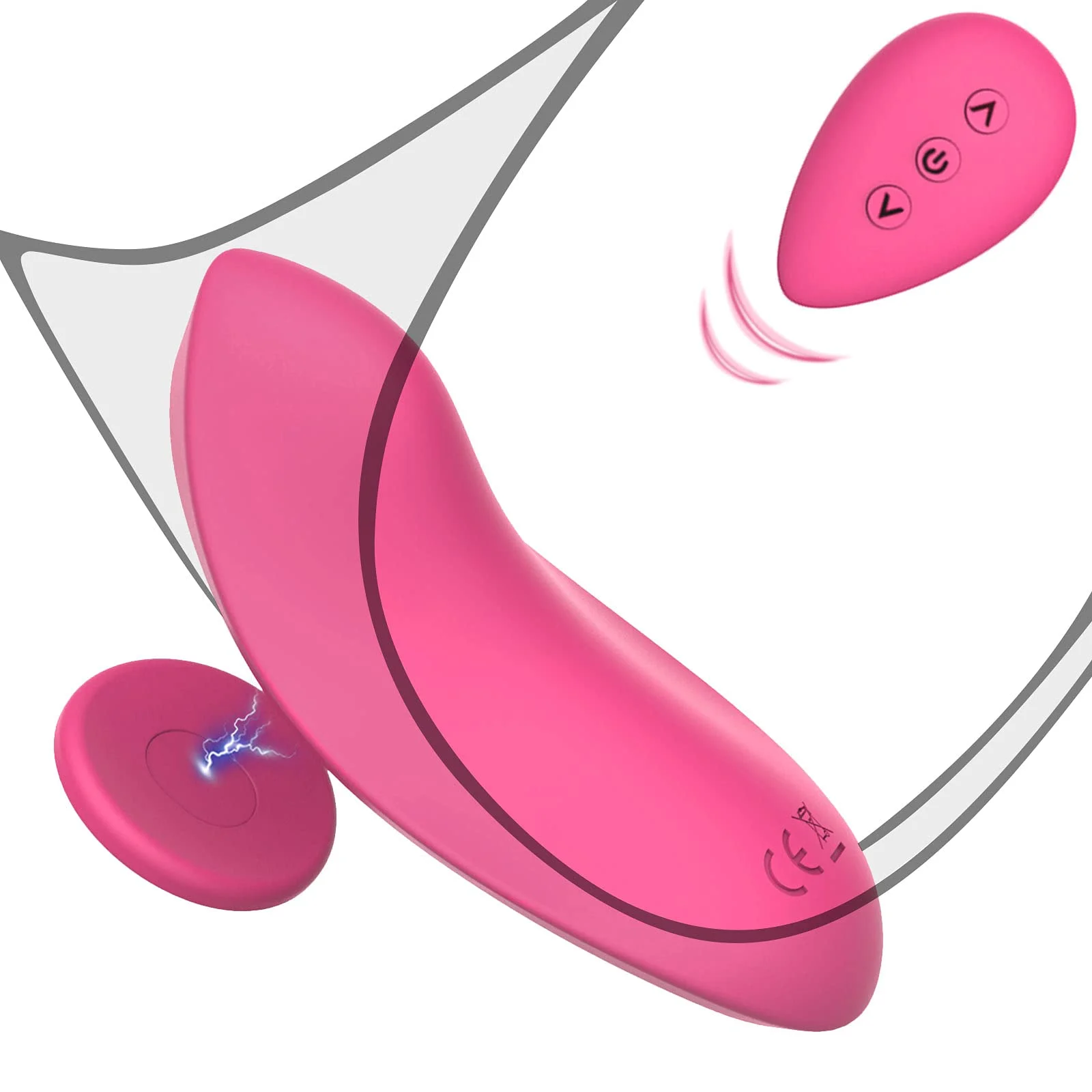 Wearable Panty Vibrator with Remote Control Vibrating