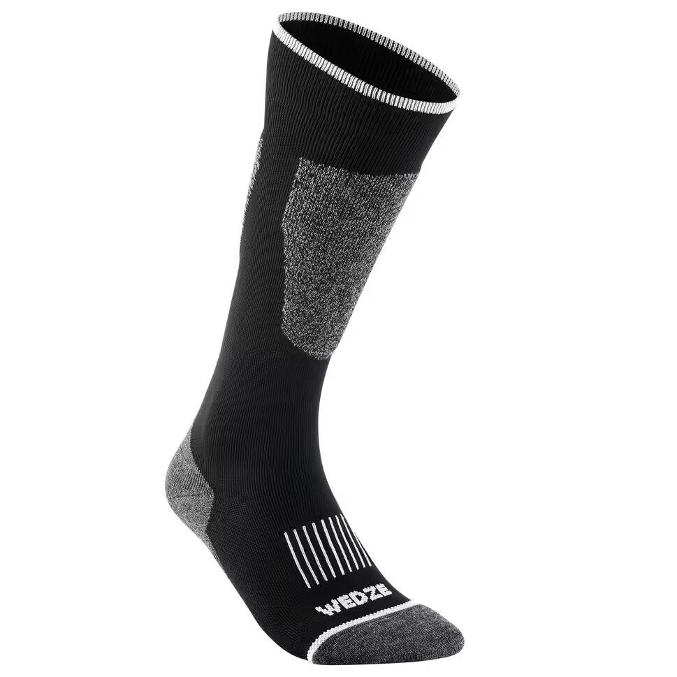 Decathlon + Adult Ski Socks – 100 – Black