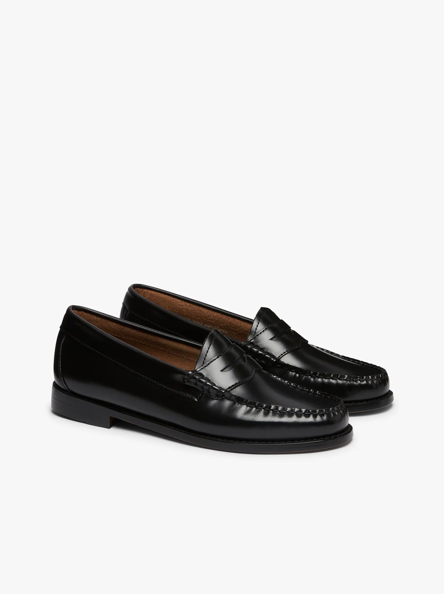 G.H.Bass Originals + Weejuns Penny Loafers Black Leather
