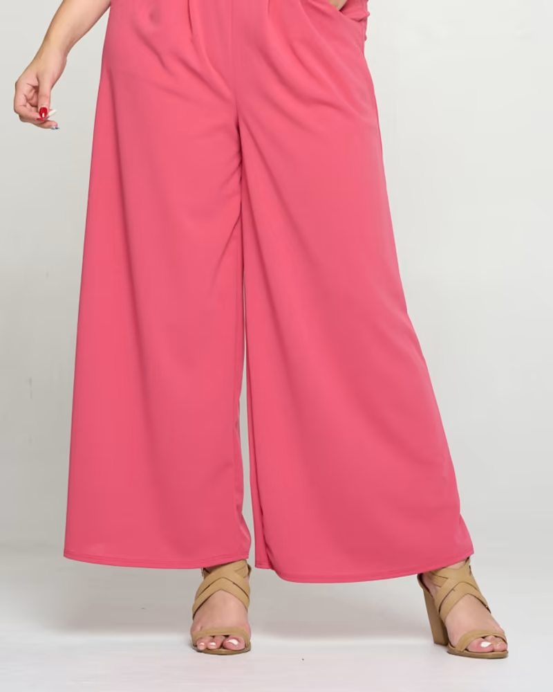 LIVD + Rachel Wide Leg Pocket Pants