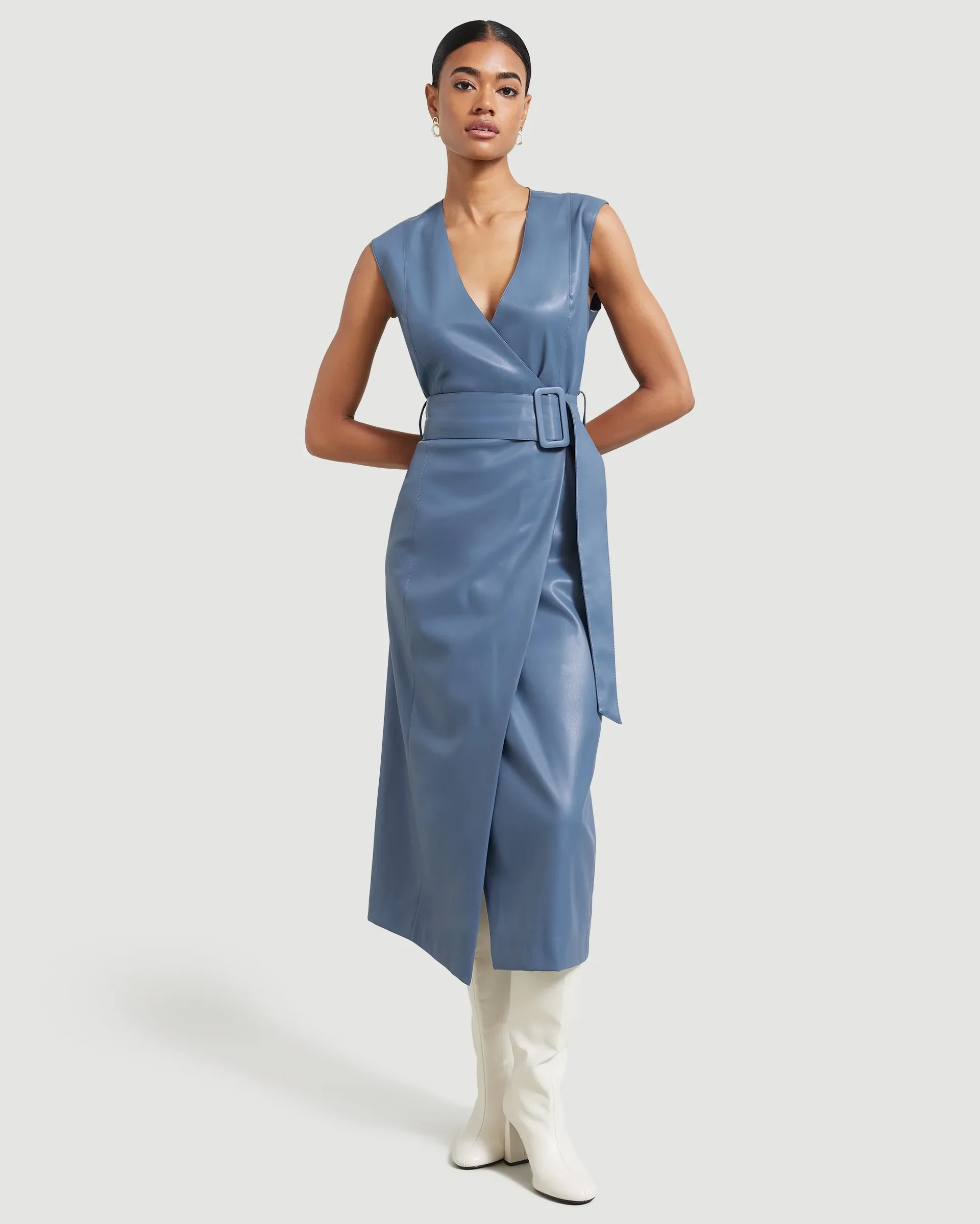 Modern citizen wrap dress hotsell