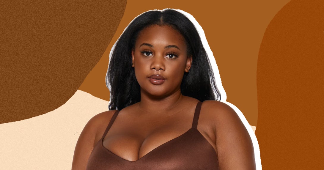 TheCurvy Fashionista on X: For many darker-skinned folks, a good nude bra  is hard to find! Fortunately, more bra brands have added darker skin tones  to their essential basic styles! Check out