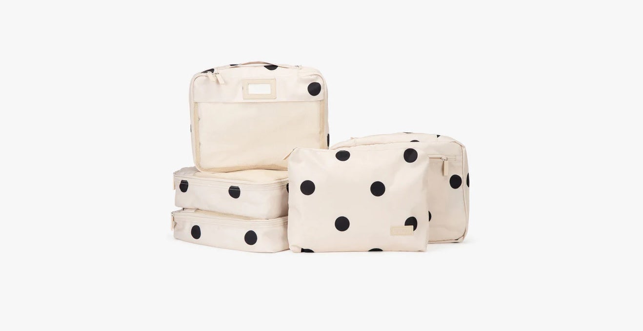 Polka dot packing cubes online