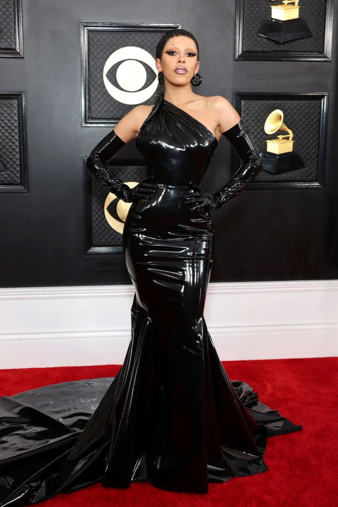 Red carpet fashion moments at the Grammy Awards