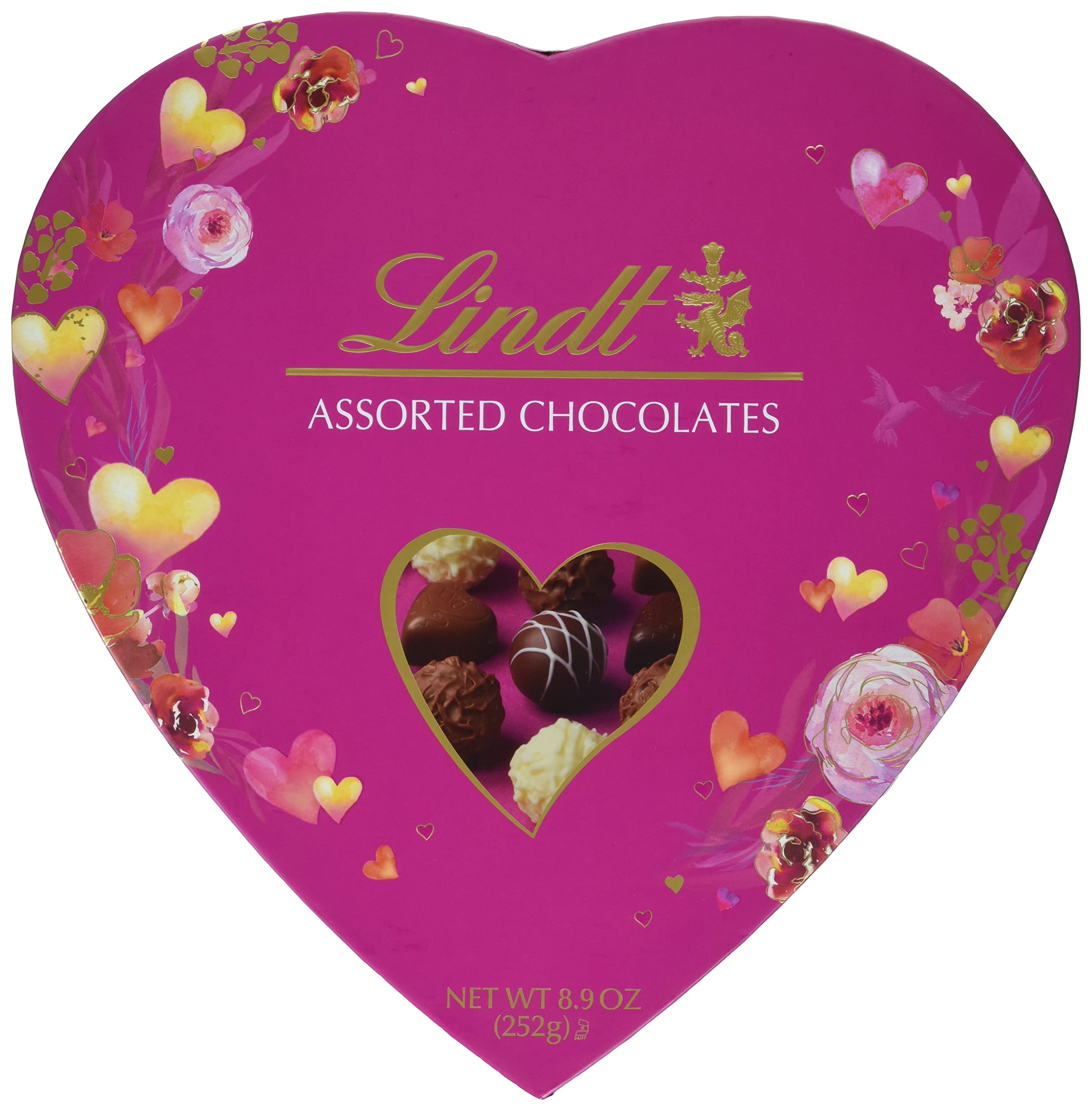 Lindt + Valentine’s Classic Heart Chocolate Truffles