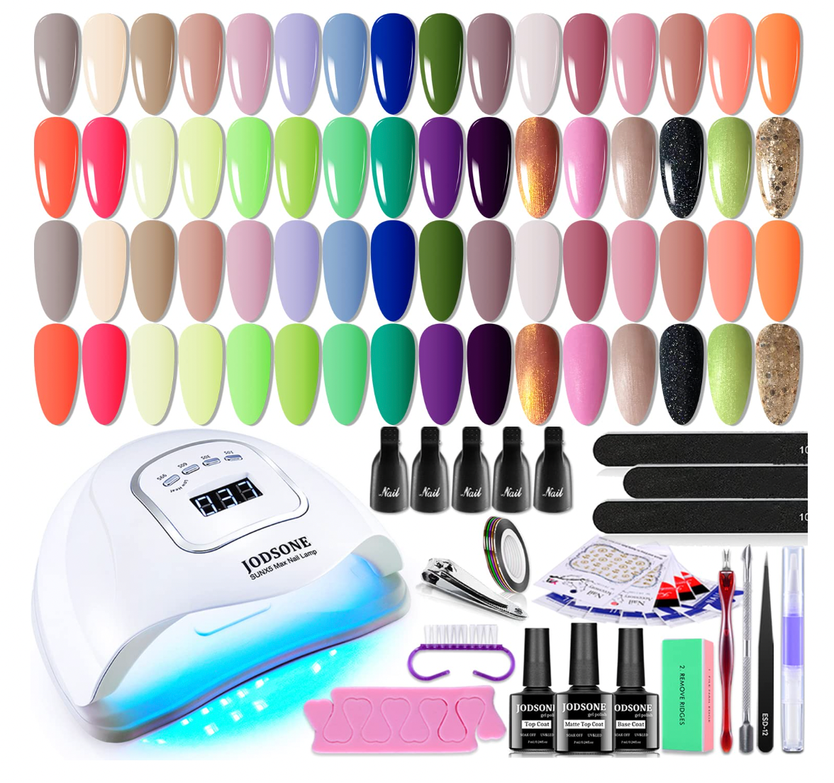 jodsone-32-colors-gel-nail-polish-kit-with-uv-light