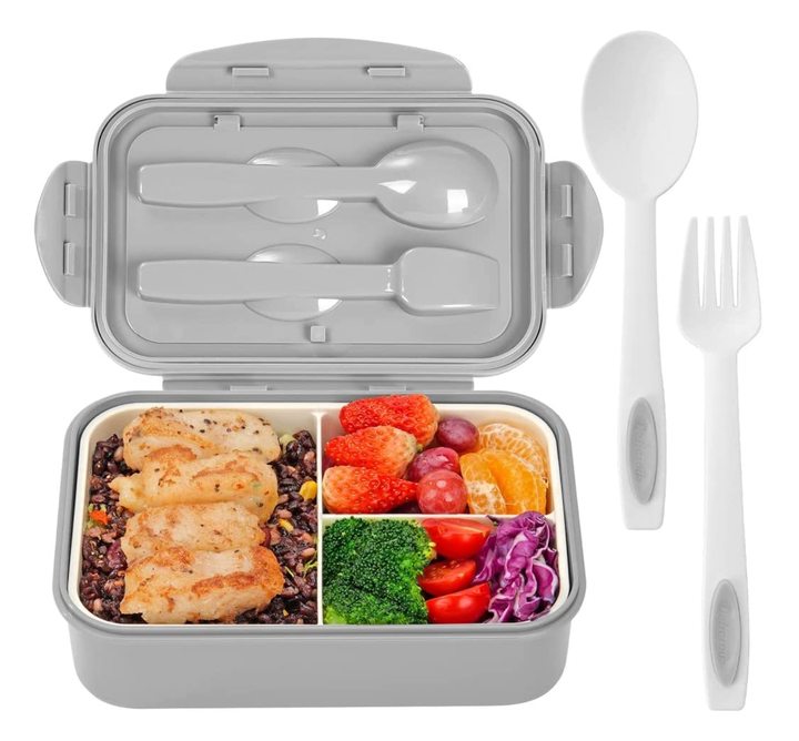 Umami Bento Lunch Box for Adults w/Utensils, 40 oz, Cute Microwave-Safe,  Leak-Proof Adult Bento Box, All-in-One Meal Prep Compartment Lunch  Containers for Adults, Bento Box Adult Lunch Box - Yahoo Shopping