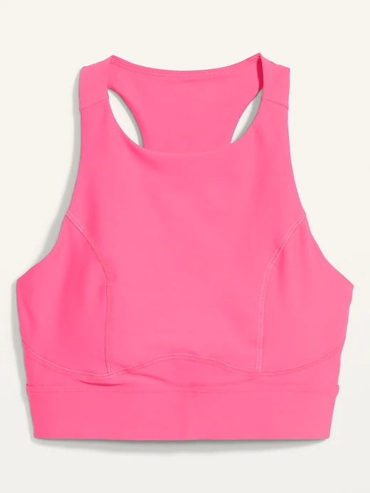 Old Navy Women's High-Support Powersoft Zip-Front Up Sports Bra