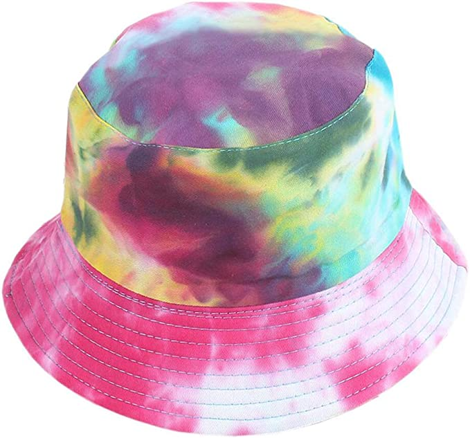 Surkat + Tie Dye Reversible Trendy Bucket Hat