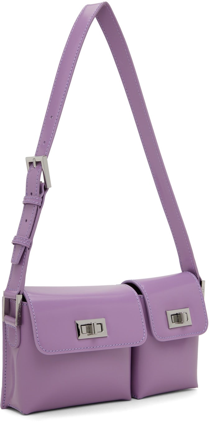 By Far Purple Baby Billy Bag