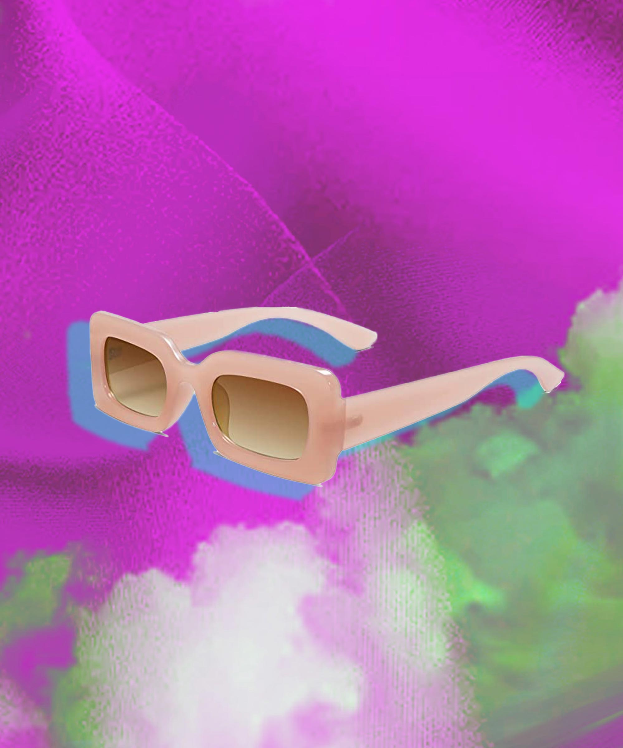 MANGO TEEN - Rectangular sunglasses off White - One size - Teenage girl