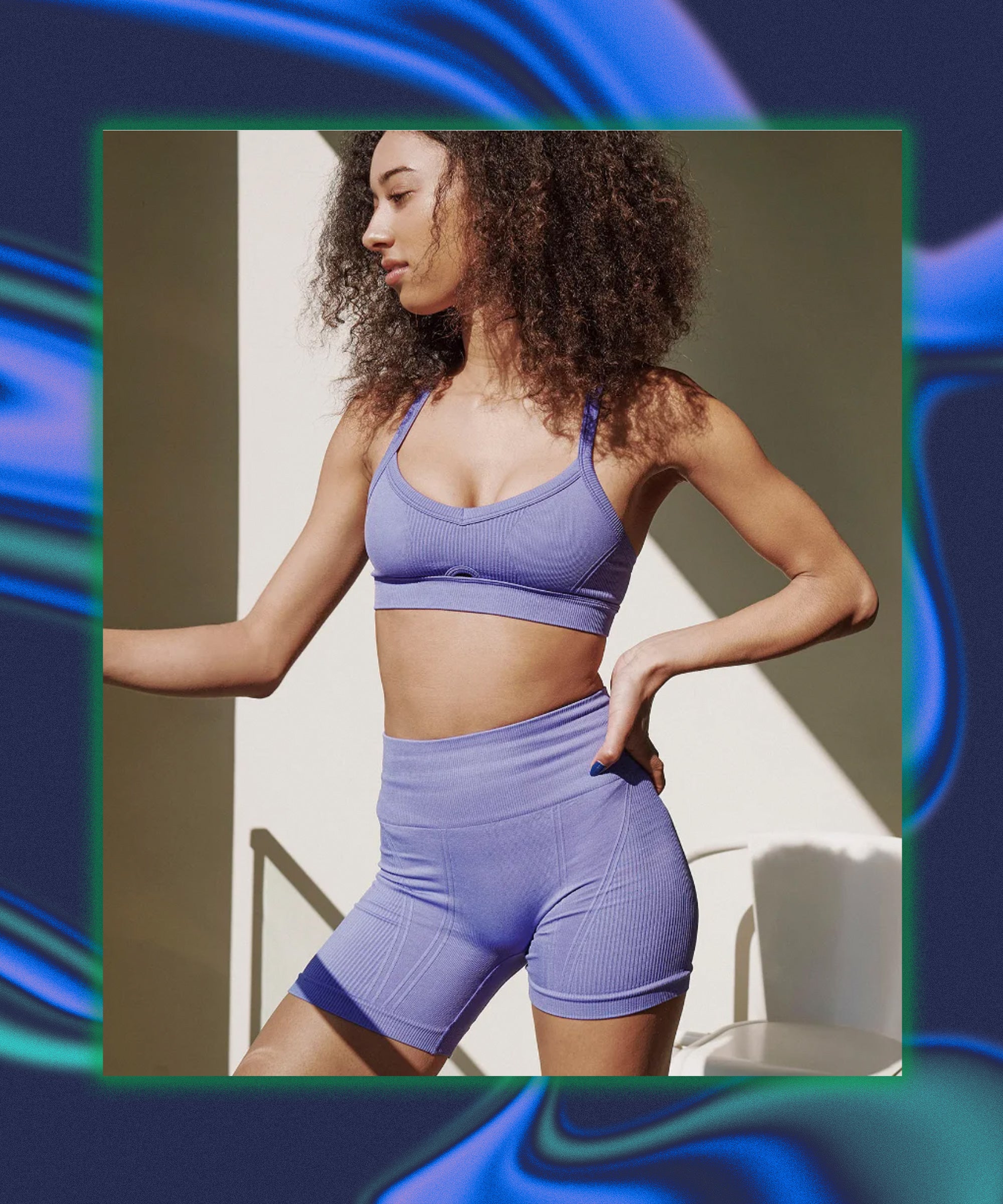 All In Motion Periwinkle Sports Bras for Women