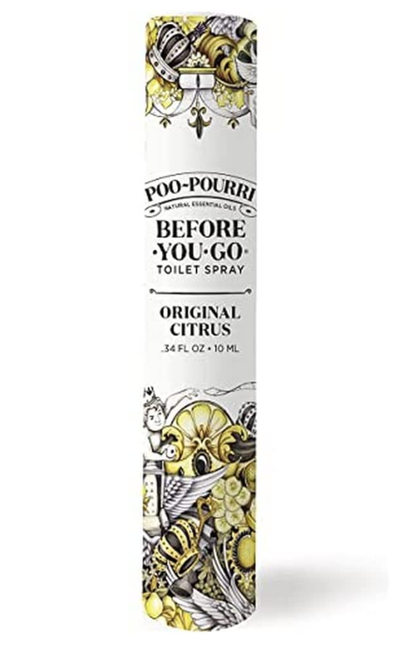 Poo-Pourri + Before-You-Go Toilet Spray, Original Citrus Scent, 10 ml.