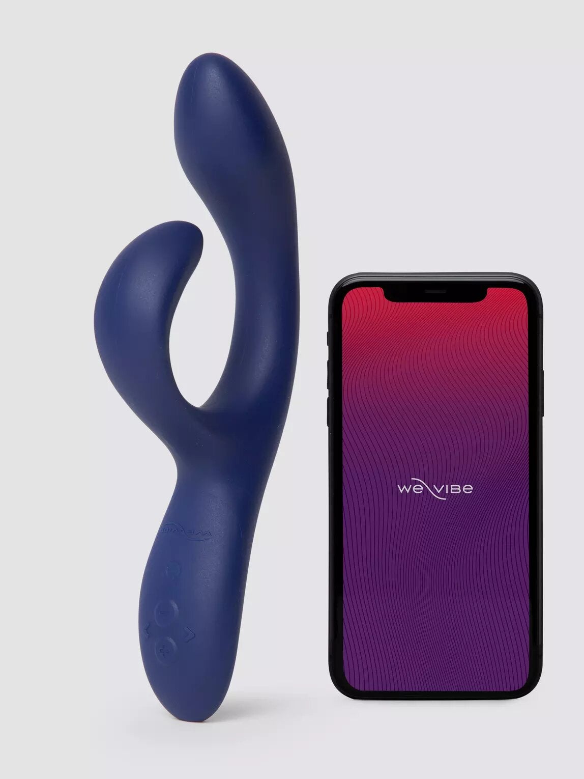 We Vibe Nova 2 Midnight Blue App Controlled Rechargeable Rabbit Vibrator