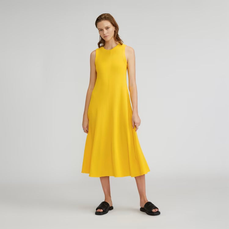 Yellow Color Mulberry Silk Frock Dress – MEEMORA FROCKS