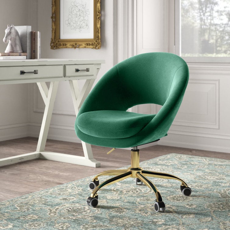 Kelly Clarkson Home Lourdes Task Chair with Ergonomic Design