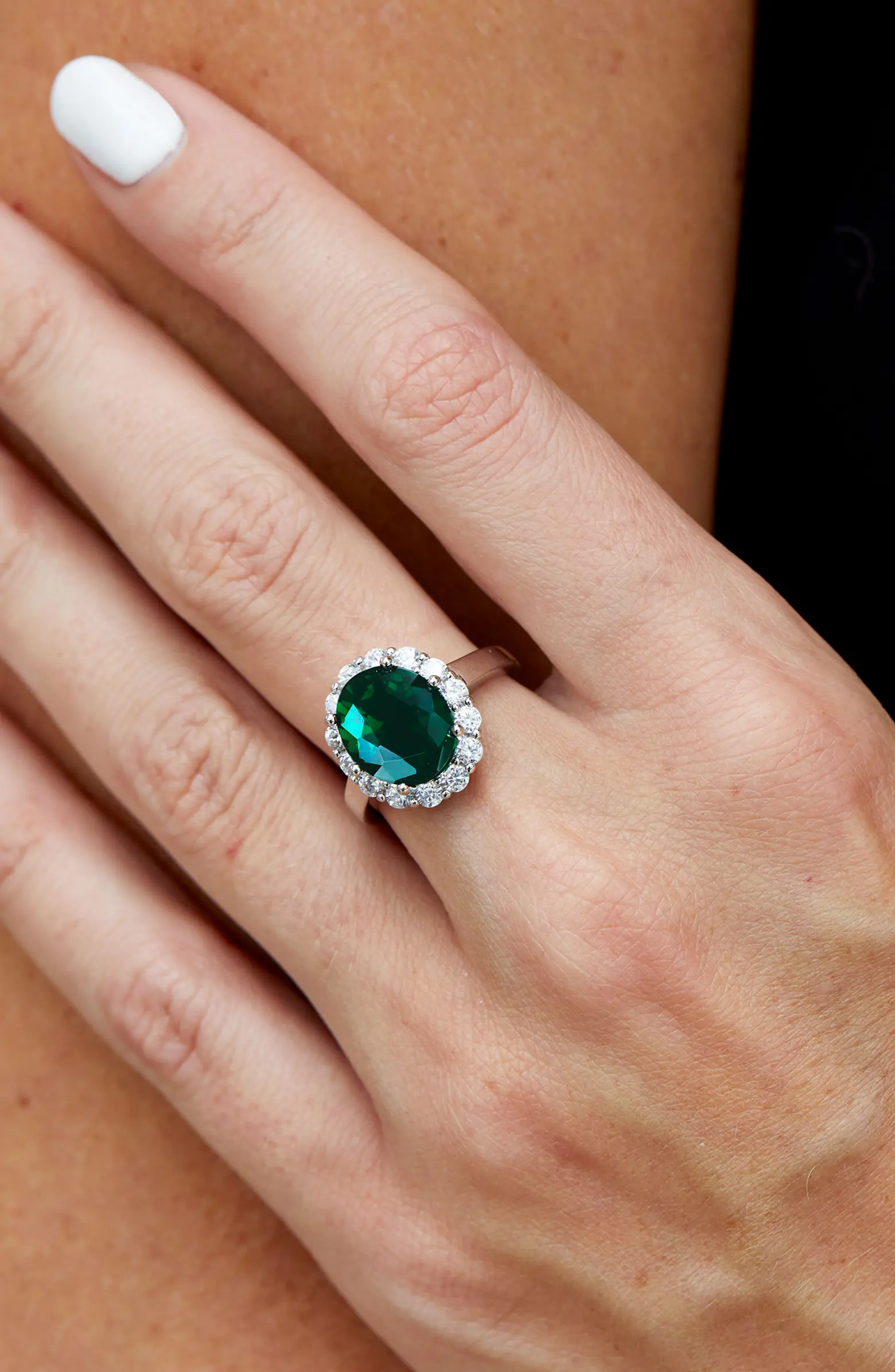 Affordable emerald clearance jewelry