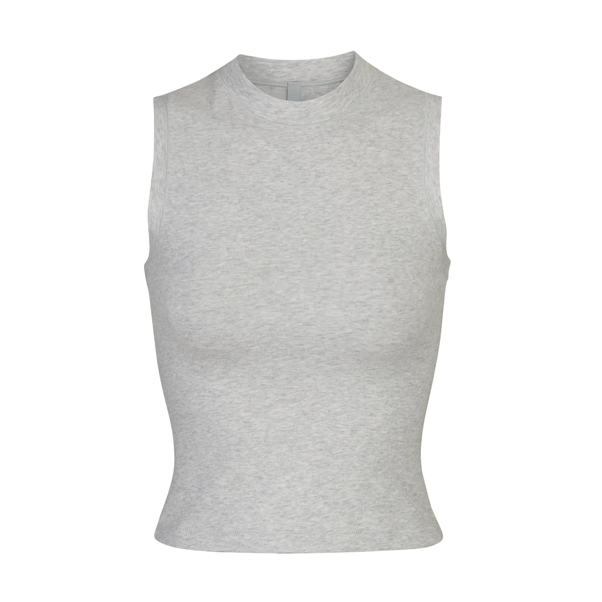 Skims + Cotton Jersey Mock Neck Tank