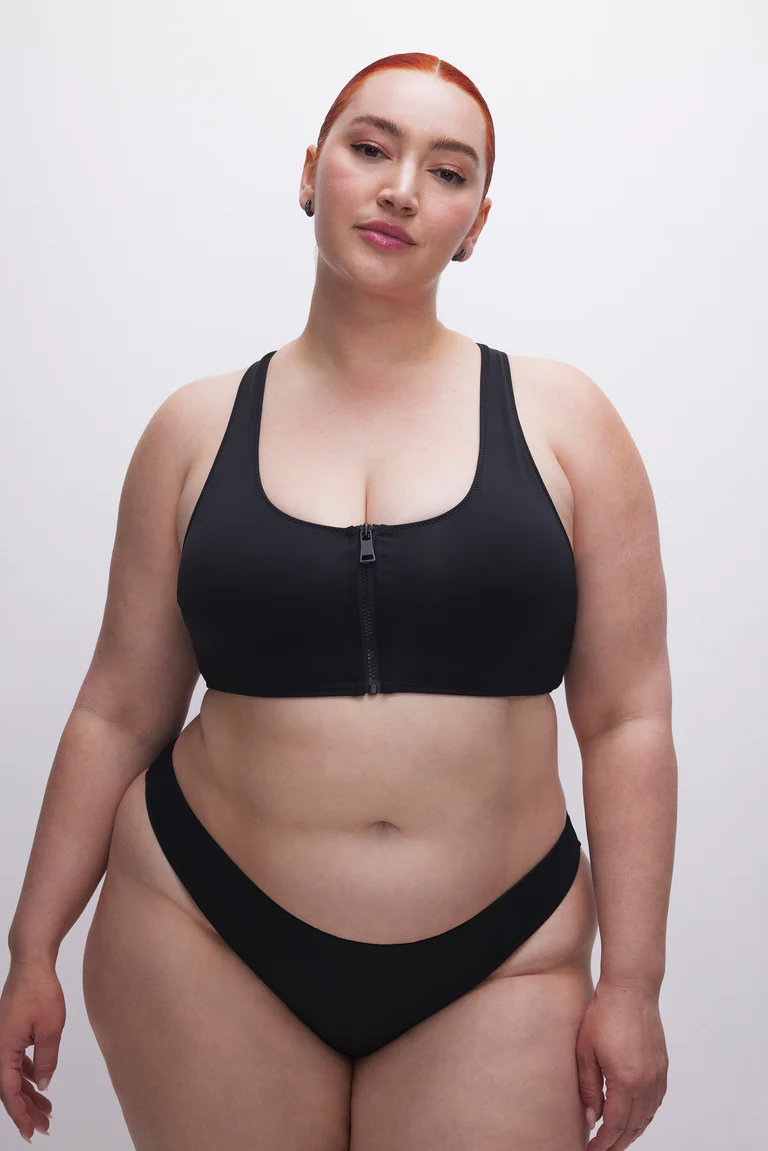 Compression sales bikini top