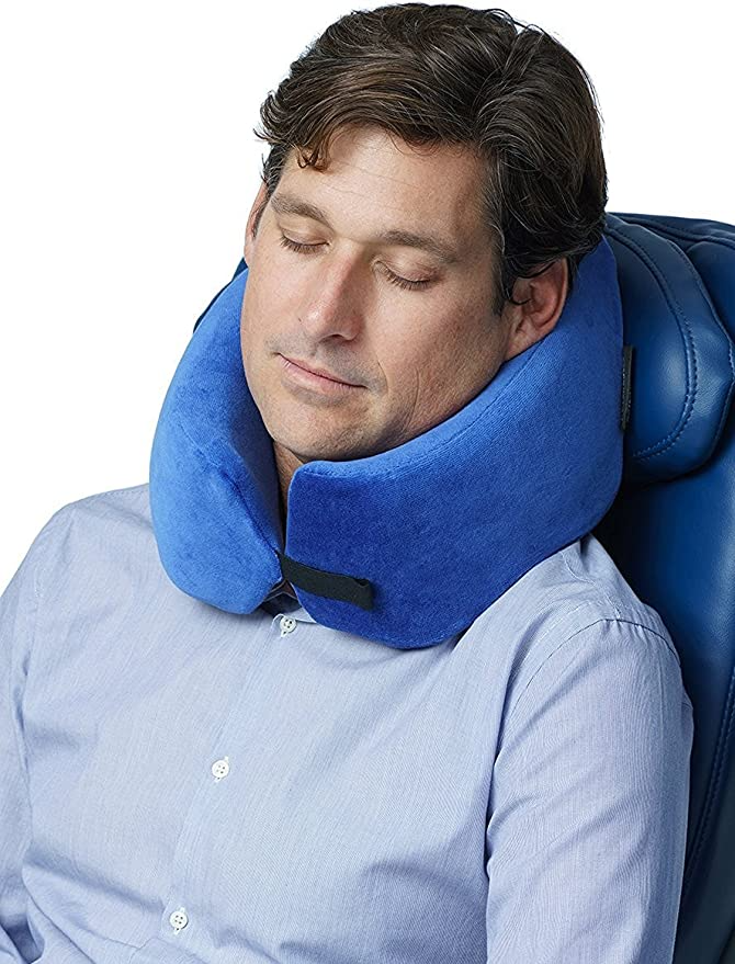 TRAVELREST + Patented Memory Foam Travel Pillow