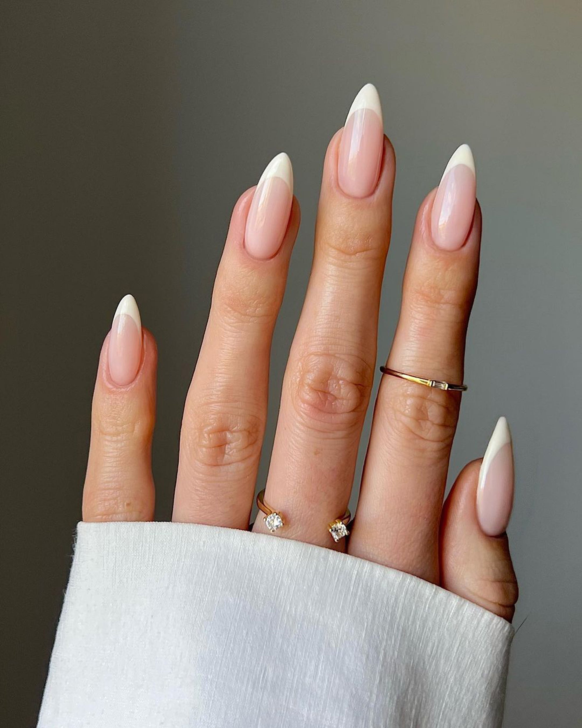 GLITTER FRENCH✨ | Glitter french nails, Short square acrylic nails,  Homecoming nails acrylic