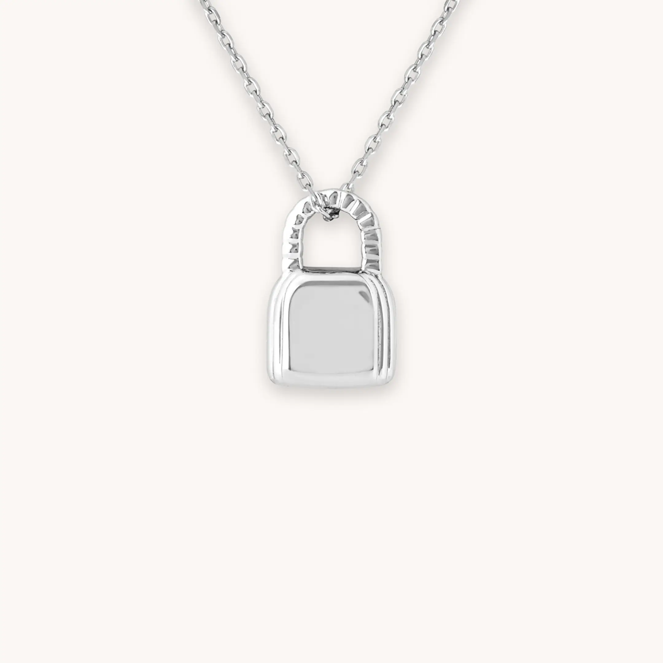 3 PACK Silver Padlock Charm Necklace | Yours Clothing