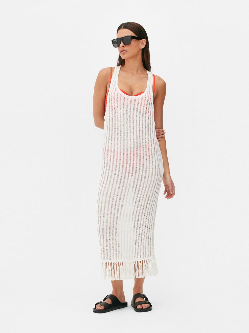 Primark + Tassel Hem Beach Dress