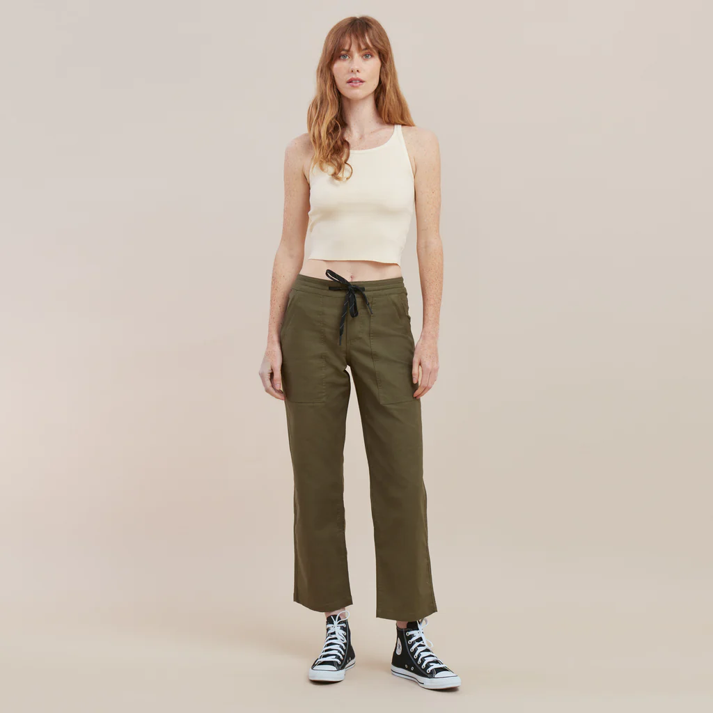 Can't get enough of these wide leg cropped pants from lululemon