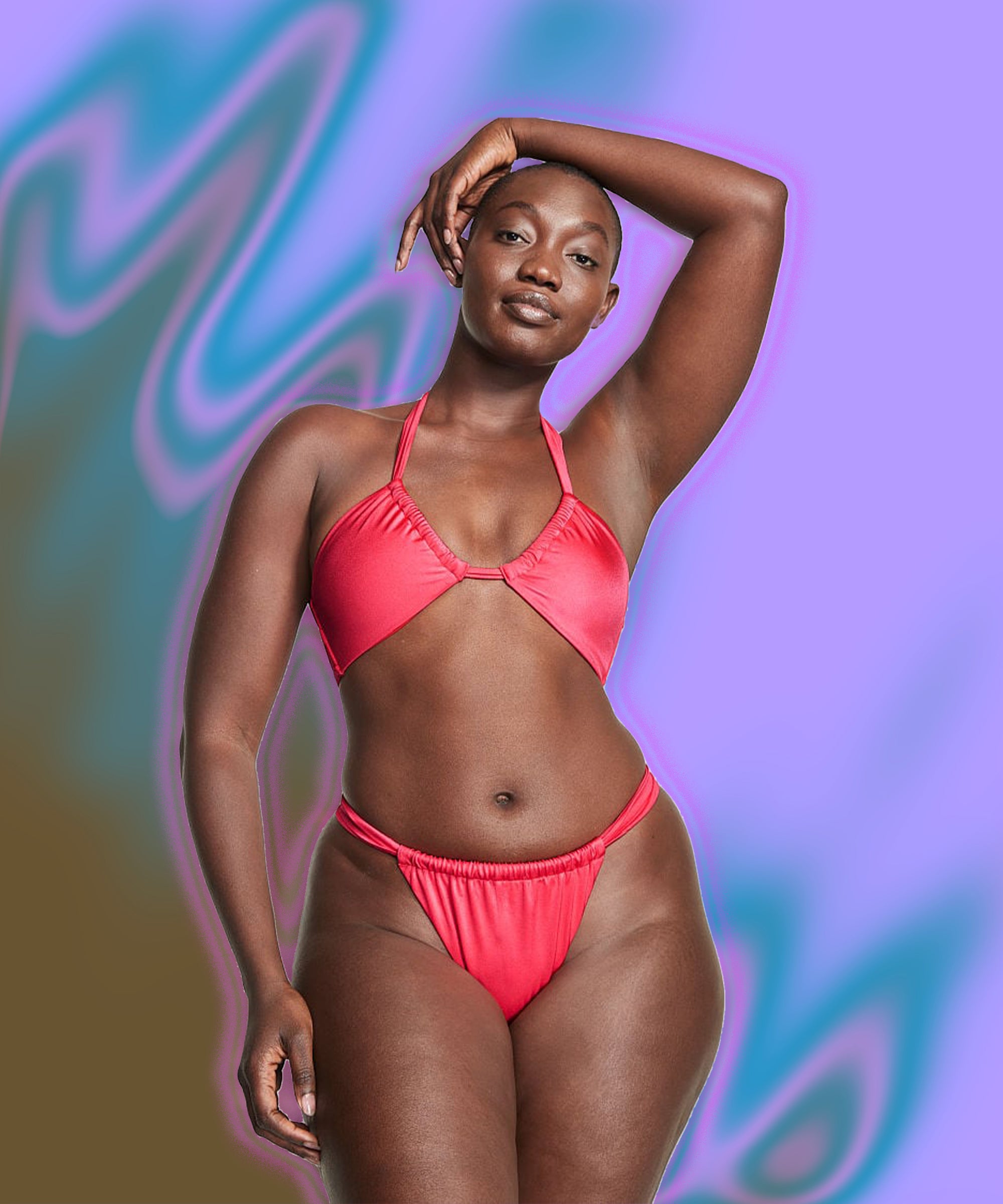 Print swimsuit women Brazilian bikini 2021 String micro swimwear female Triangle  bathing suit High cut swimming