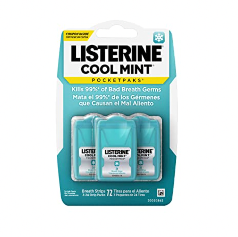 Listerine + Listerine Cool Mint Pocketpaks Breath Strips