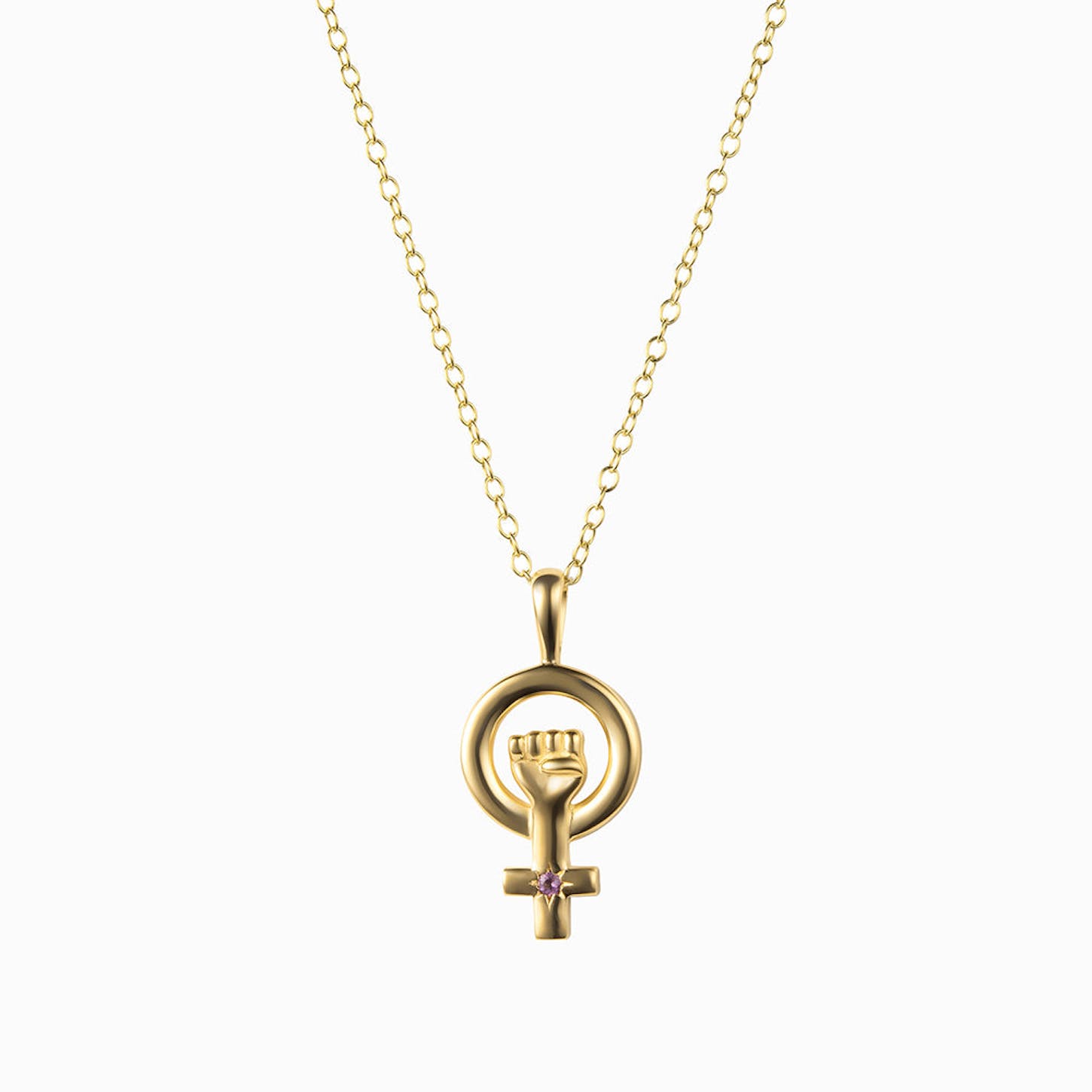 Awed Inspired + Woman Power Necklace