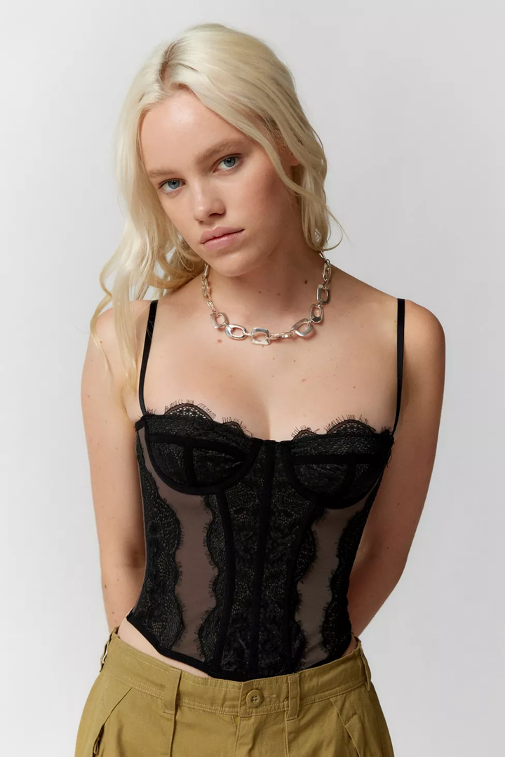 Urban Outfitters Out From Under Modern Love Corset 59.00