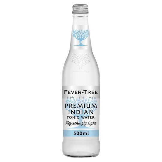 Fever-Tree + Elderflower Tonic Water, 16.9 Fl Oz (8 Bottles)