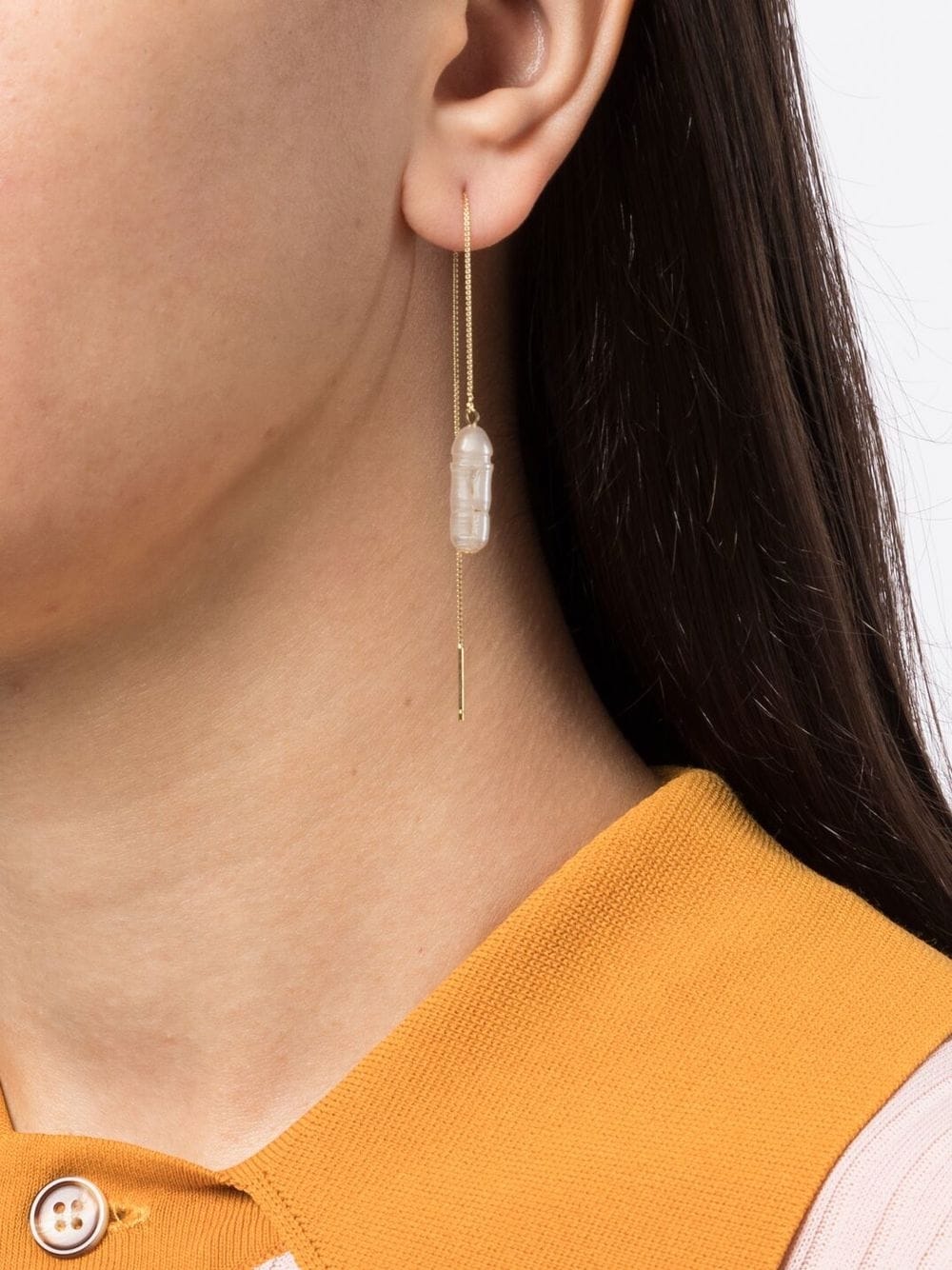 BAROQUE Pearla Needle Thread Earring