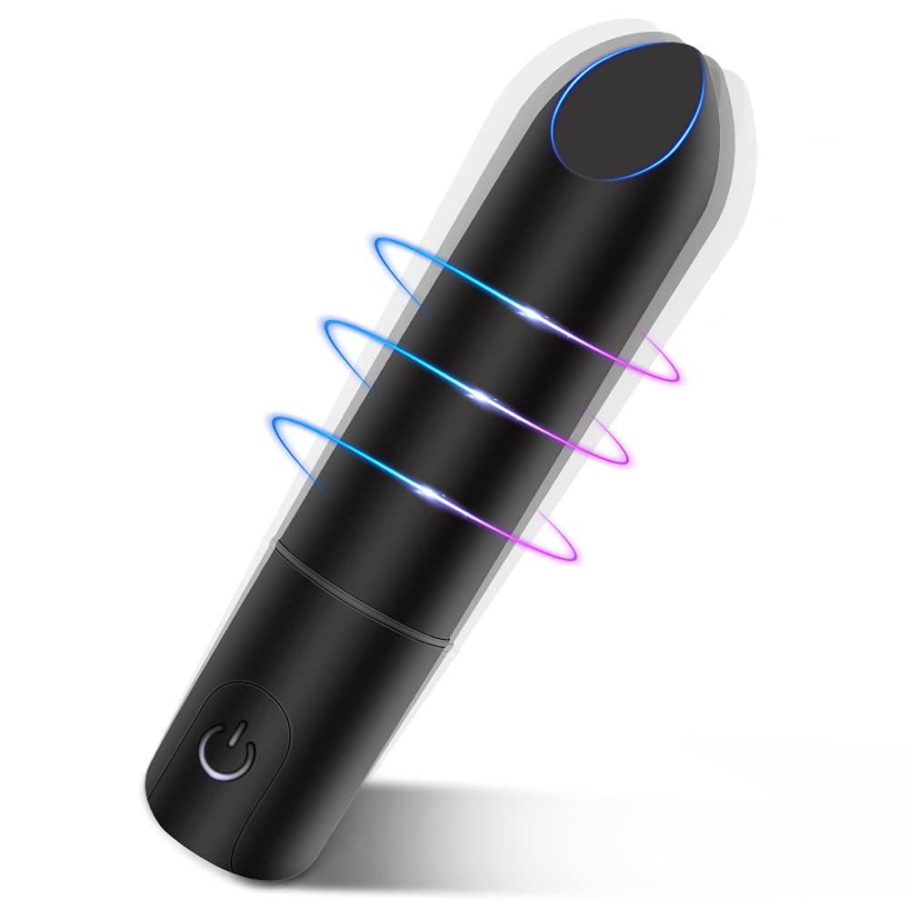 Secret Lover + Bullet Vibrator with Angled Tip for Precision Clitoral  Stimulation