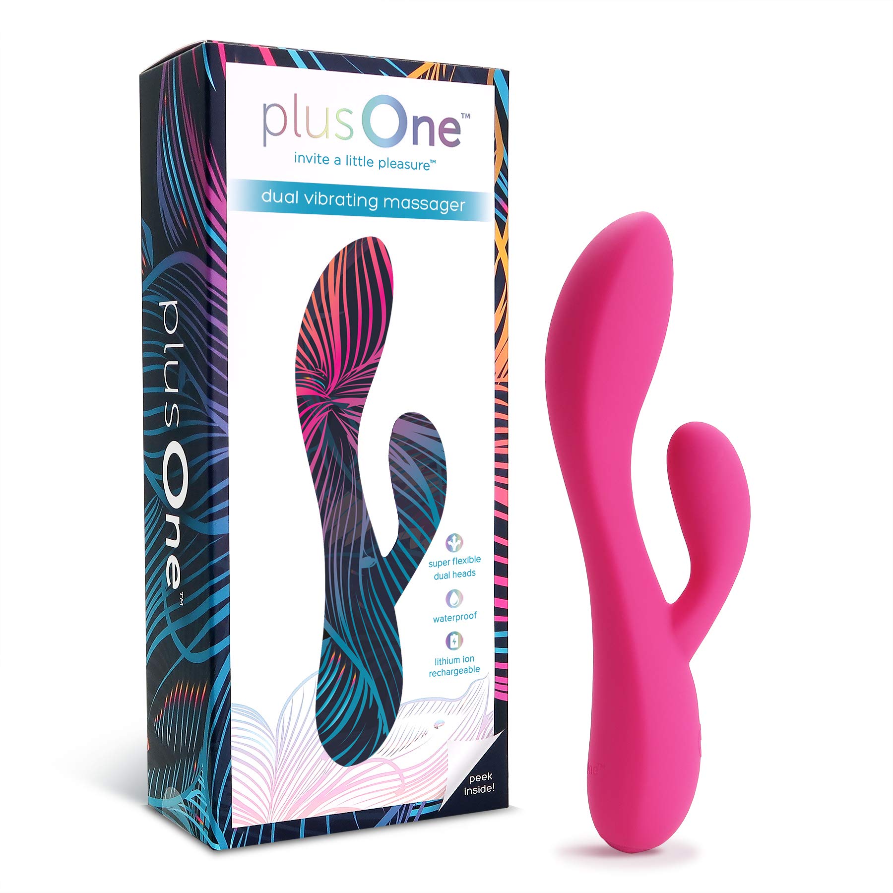 plusOne 10 Speed Rabbit Waterproof Vibrator