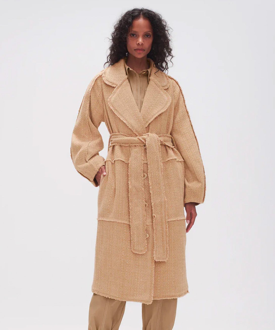 Urban coat in on sale camel