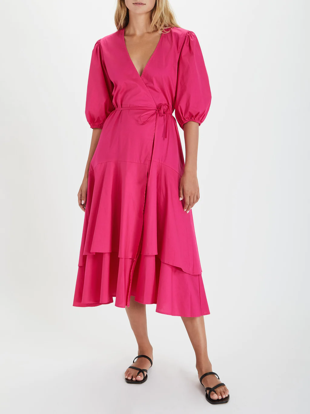 Kirna Zabête + The Charlotte Wrap Maxi Dress