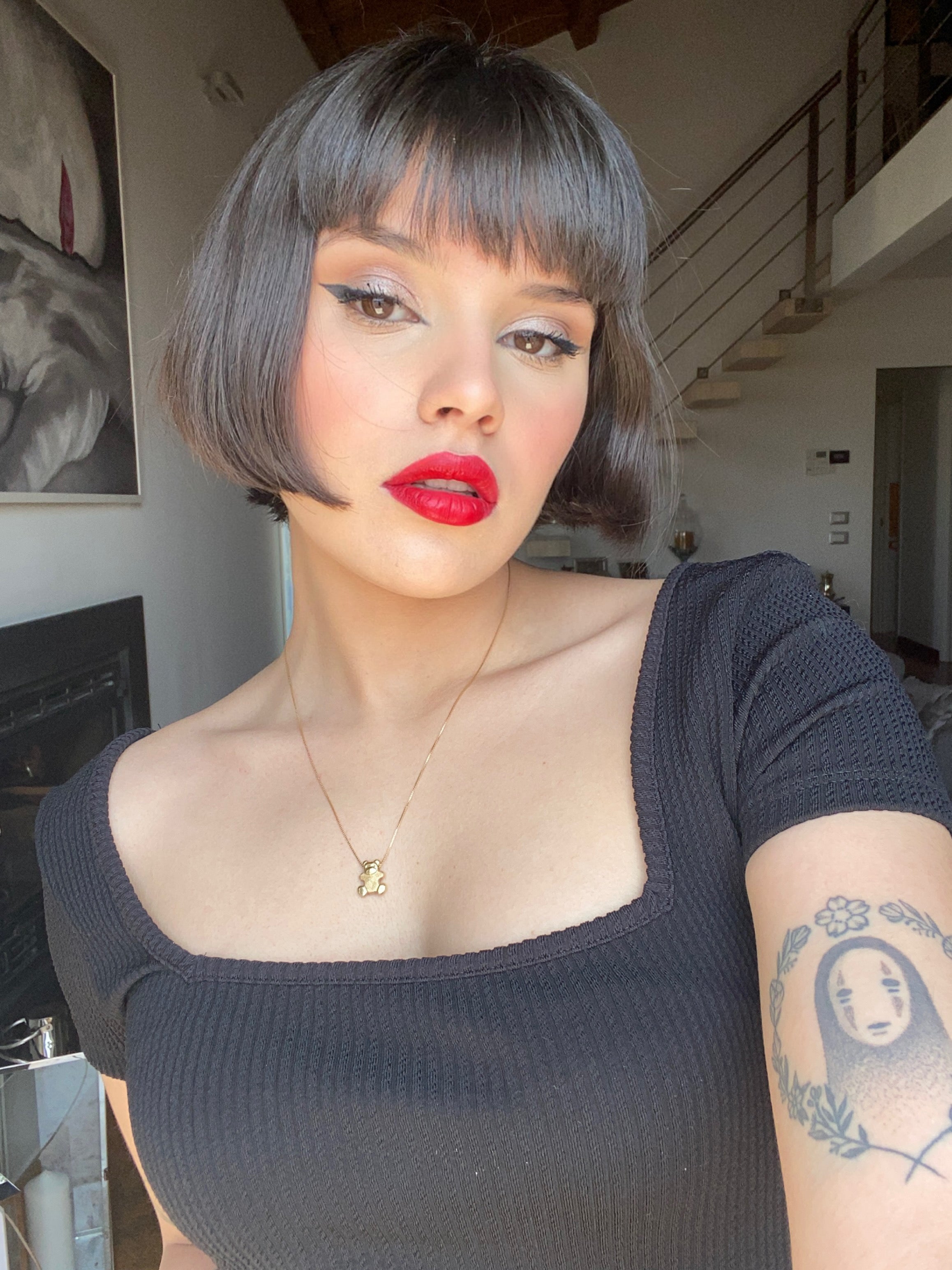 52 Best Bob Haircut Trends To Try in 2023 : Layered Lob + Fringe