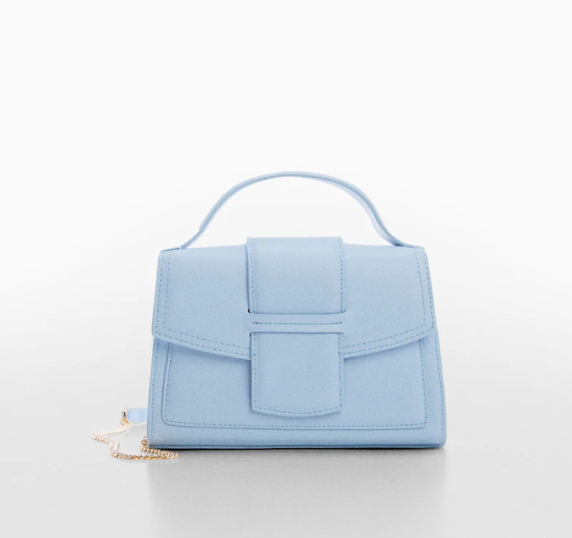 Bags, Blue Birkin Style Bag