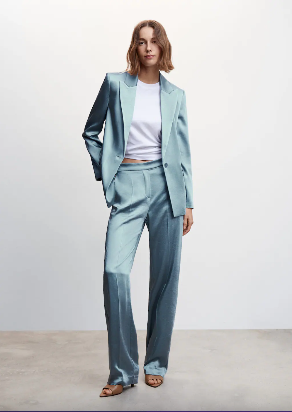 Black Chic Pants Suit for Women, Sexy Pantsuit With Blazer and