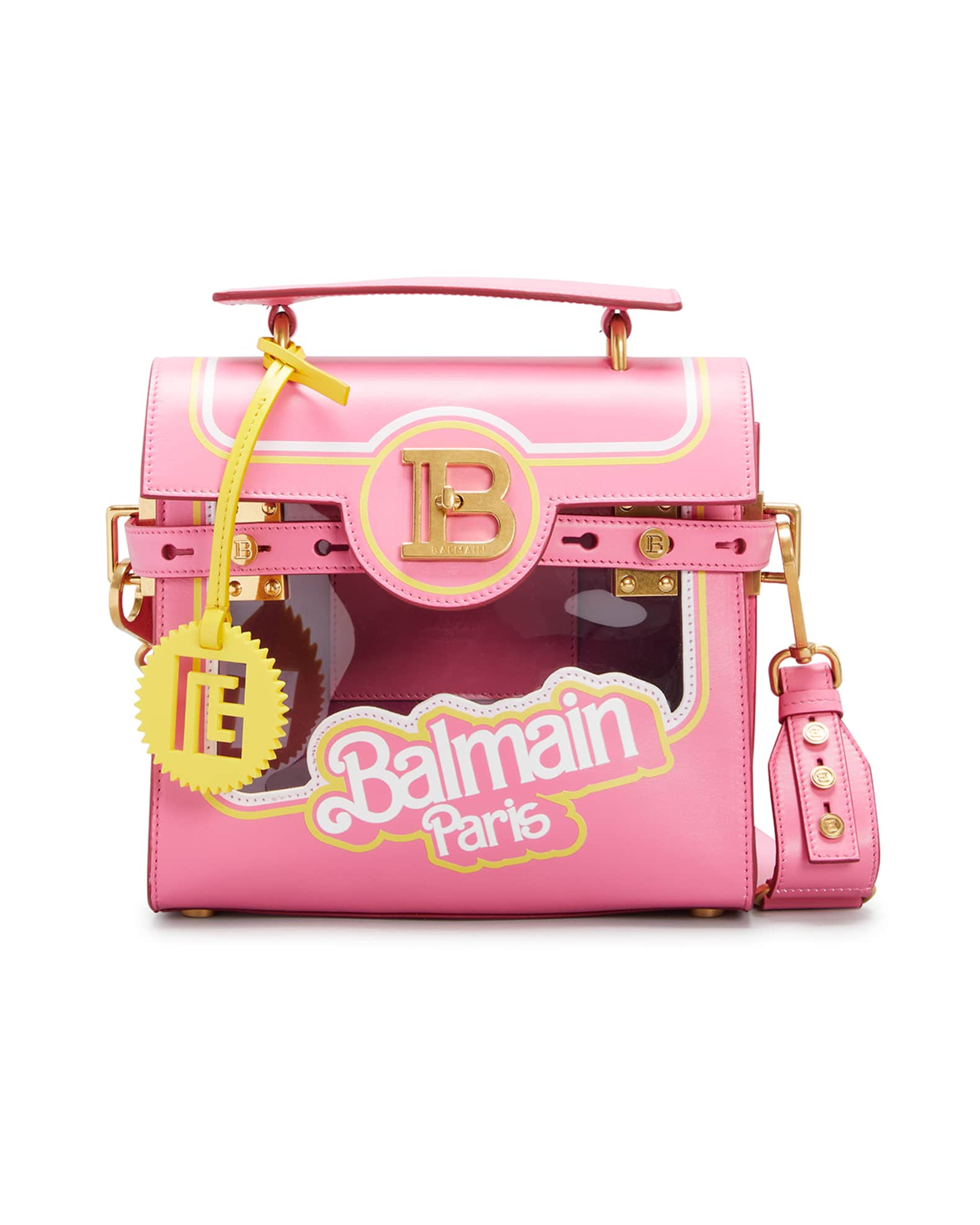 Balmain x Barbie + BBuzz 23 See-Through Shoulder Bag