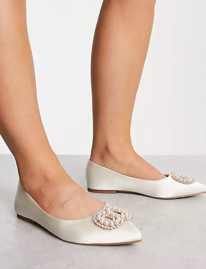 24 Most Comfortable Bridal Shoes to Say I Do In