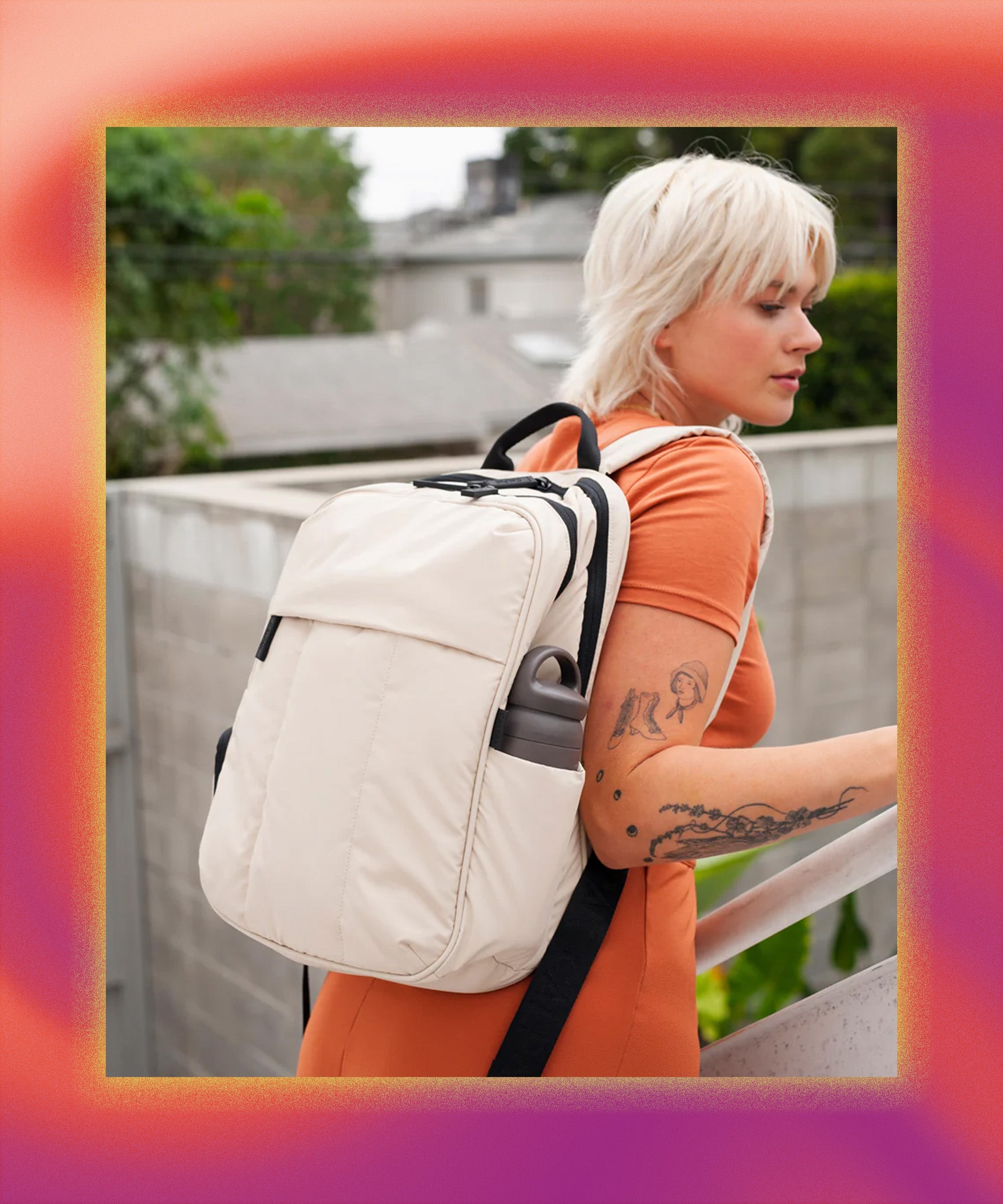 Designer Backpack Knapsack Book Bag Luxury Brand Bags Double Purse