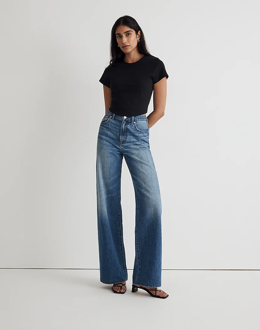 Best Wide Leg Jeans, Flared Jeans, & Baggy Jeans